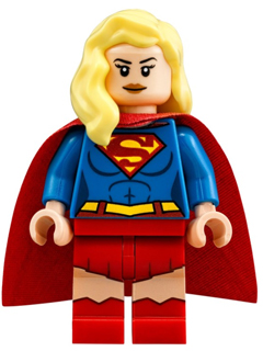 LEGO Minifigure-Supergirl-Super Heroes / Justice League-SH157-Creative Brick Builders